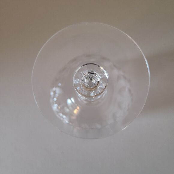 vintage mikasa crystal wine goblets autumn vale 1979 set of 5 - Picture 3 of 3